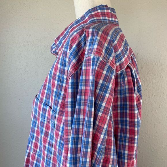 GAP Lived-In Plaid Button Down Shirt Size L EUC - Picture 4 of 7